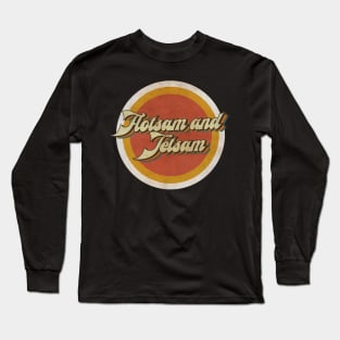 circle vintage Flotsam and Jetsam Long Sleeve T-Shirt